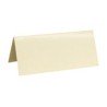 10 Rechteckiger Tischkartenhalter, 3 x 7 cm, cream