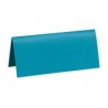 Marque place, carton, 3 x 7 cm, sachet de 10 pièces, turquoise