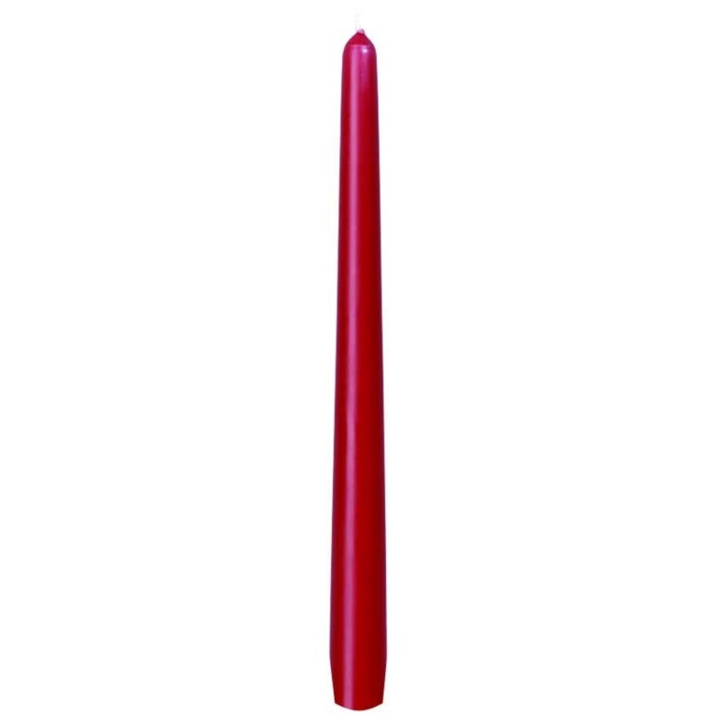 Chandelle, 250 x 22 mm, bordeaux , durée 7 heures Chandelle, 250 x 22 mm, bordeaux , durée 7 heures