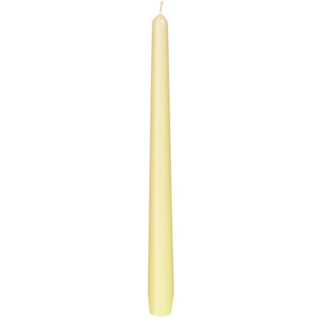 1 Kerze, 250 x 22 mm, Creme, Dauer 7 Stunden