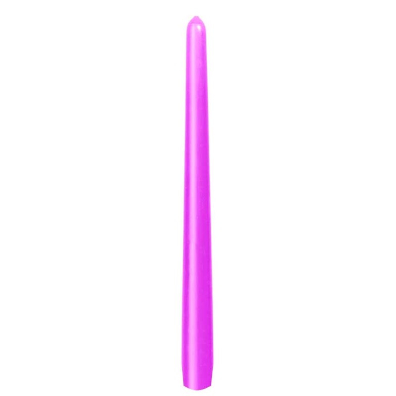 Chandelle, 250 x 22 mm, fuchsia , durée 7 heures Chandelle, 250 x 22 mm, fuchsia , durée 7 heures