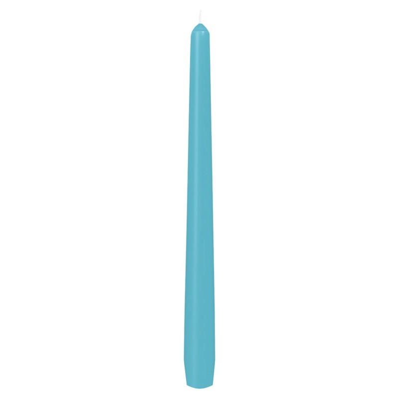Chandelle, 250 x 22 mm, mint blue , durée 7 heures Chandelle, 250 x 22 mm, mint blue , durée 7 heures