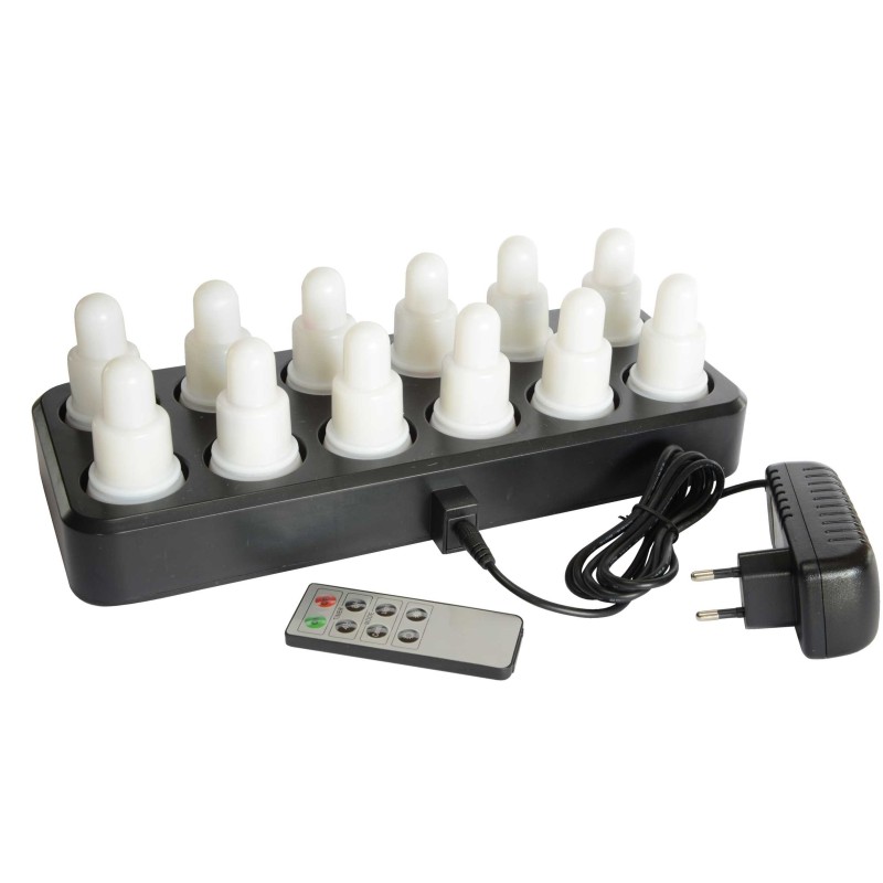 LED-set, set complet de 12 LED rechargeable LED-set, set complet de 12 LED rechargeable