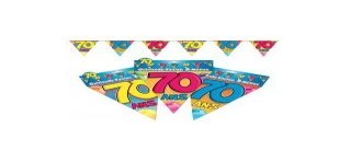 Guirlande fanion 70 ans
