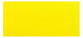 Serviettes Dunilin jaune, 40 x 40, 1/4