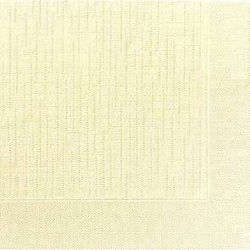 50 Serviettes classic cream, 40 x 40, 1/4