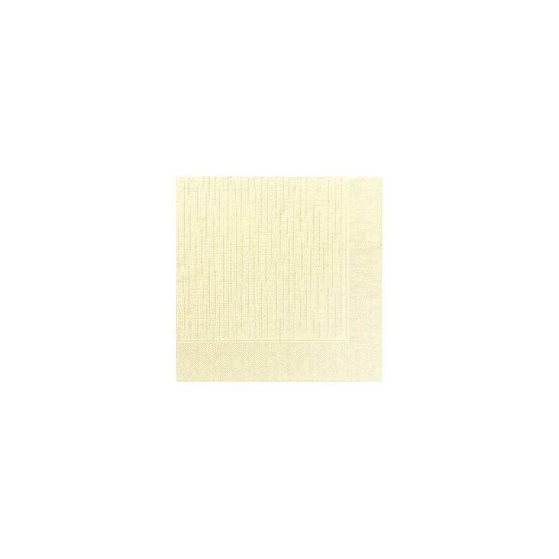 50 Serviettes classic cream, 40 x 40, 1/4 50 Serviettes classic cream, 40 x 40, 1/4