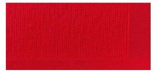 Serviettes classic Rouge, 40 x 40, 1/4