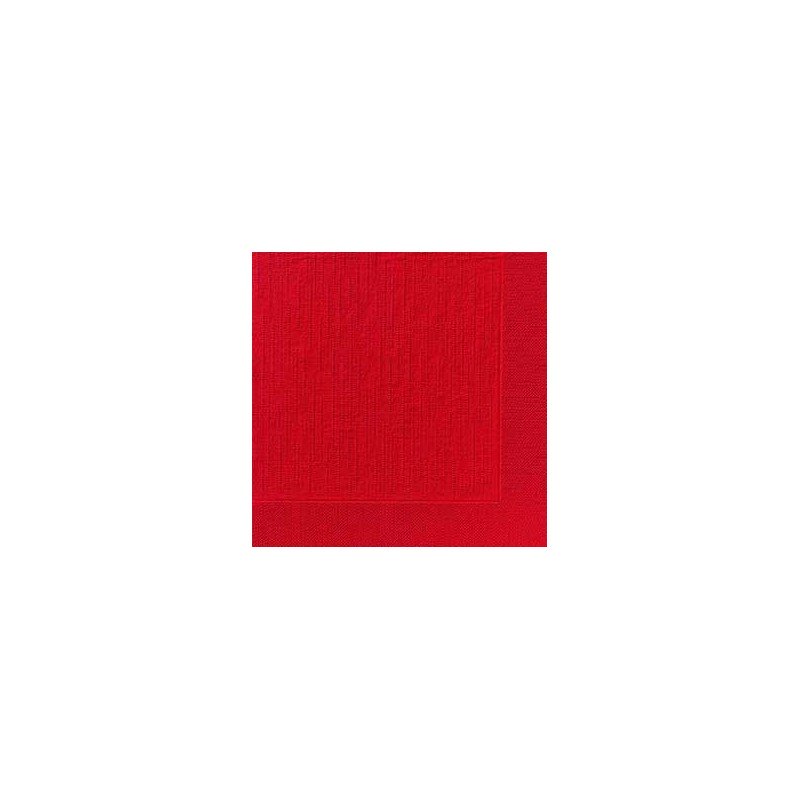 Serviettes classic Rouge, 40 x 40, 1/4