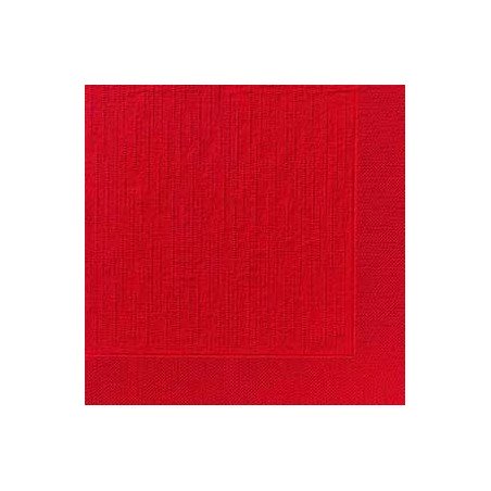 50 tovaglioli classic rosso, 40 x 40, 1/4