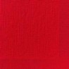 Serviettes classic Rouge, 40 x 40, 1/4