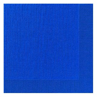 50 Serviettes classic, bleu foncé, 40 x 40, 1/4