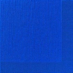 50 Serviettes classic, bleu foncé, 40 x 40, 1/4