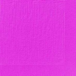 50 Serviettes classic fuchsia, 40 x 40, 1/4