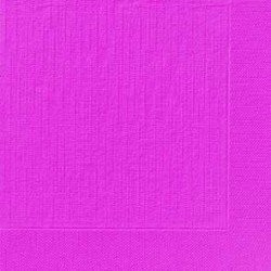 50 Serviettes classic fuchsia, 40 x 40, 1/4
