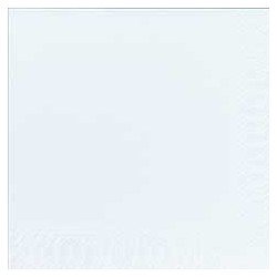 50 Servietten, 33x33, 3 lagig, weiss