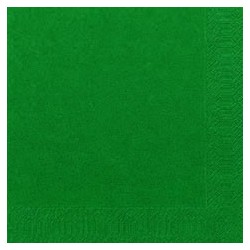 50 tovaglioli 33x33 3 strati verde