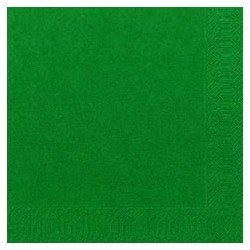 50 tovaglioli 33x33 3 strati verde