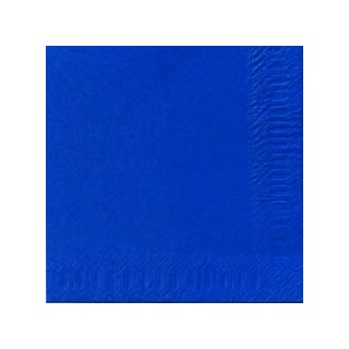 50 Servietten 33x33, 3 lagig, dunkelblau