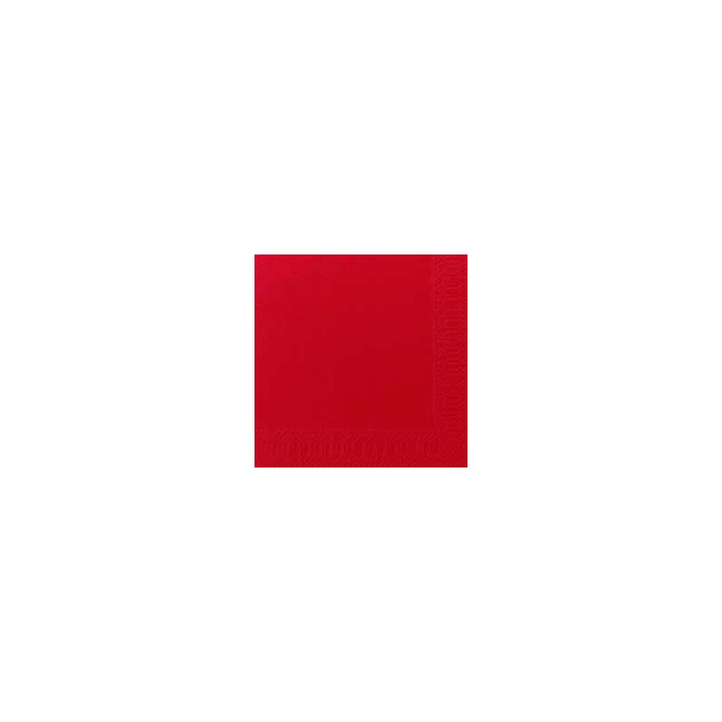 Serviettes 33x33 3 couches rouge Serviettes 33x33 3 couches rouge