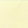 Serviettes 33x33 3 couches cream