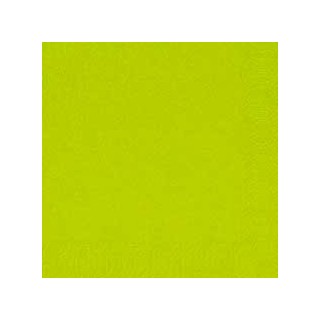 50 tovaglioli 33x33 3 strati di kiwi