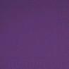 Serviettes 33x33 3 couches plum