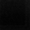 Serviettes 33x33 3 couches noir