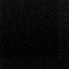 Serviettes 33x33 3 couches noir