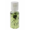 Paillettes en tube, PP, 2,5 mm, 1 tube de 15 grammes, vert Paillettes en tube, PP, 2,5 mm, 1 tube de 15 grammes, vert