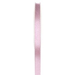 1 Doppelsatinband, pink, 6 mm x 25 meter