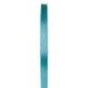 1 nastro di raso, turchese, bobina da 6 mm x 25 metri