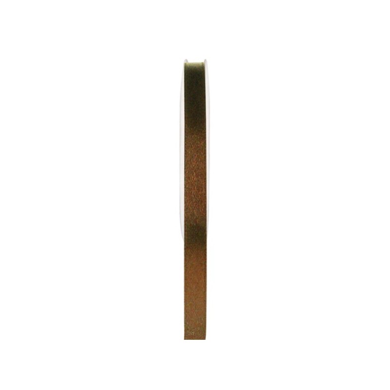1 Doppelsatinband, Schokolade, 6 mm x 25 meter