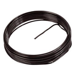 Filo di alluminio, 2 mm, 5 metri, nero