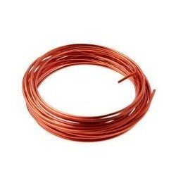 Filo di alluminio, 2 mm, 5 metri, arancione