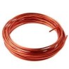 Draht, Aluminium, 2 mm, 5 Meter, orange Draht, Aluminium, 2 mm, 5 Meter, orange