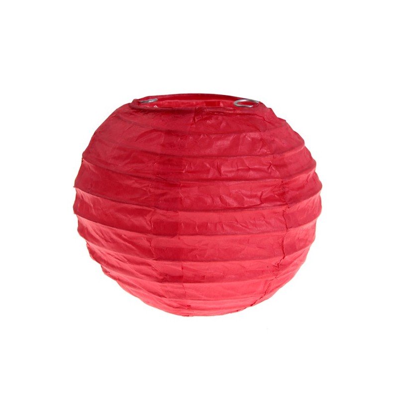 Lanterna XL, carta, 50 cm, busta 1 pezzo, rossa