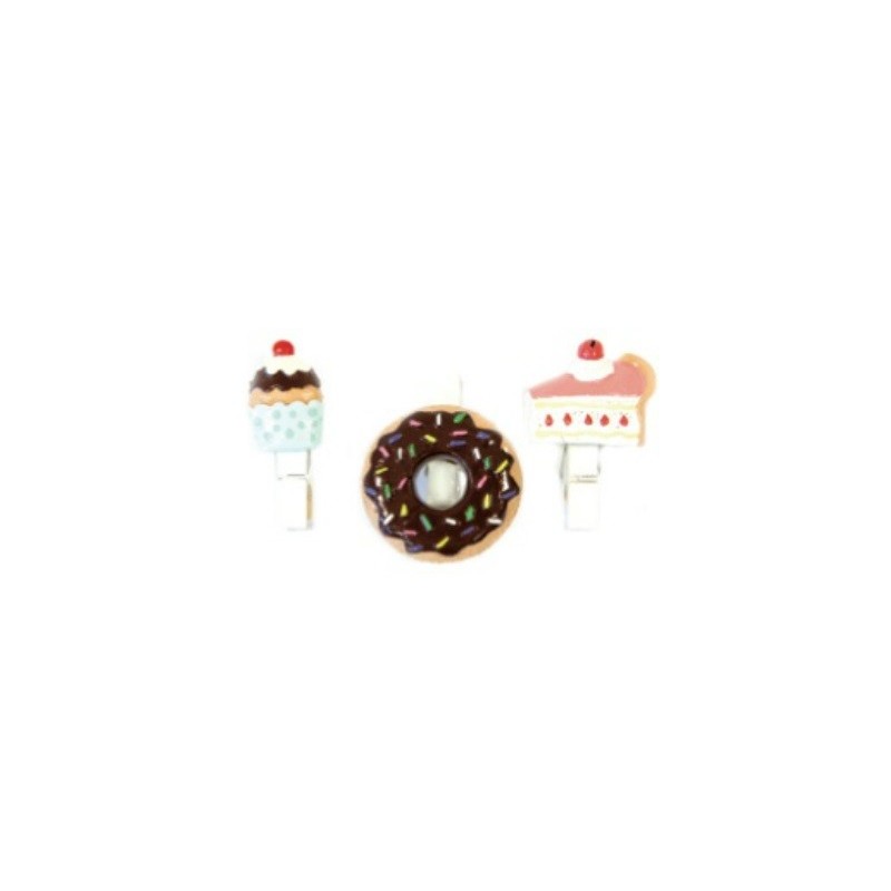 6 pinzette per dolci (resina) 6 pinzette per dolci (resina)