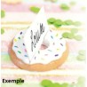 1 Donuts marque place 1 Donuts marque place