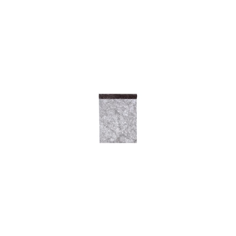 Chemin de table fanon, noir uni , 0.30m x 5m Chemin de table fanon, noir uni , 0.30m x 5m