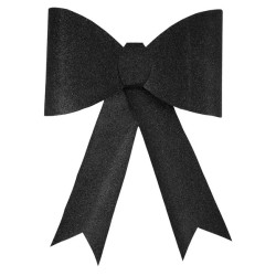Grand nœud pailleté blanc, sachet de 1 pièce 