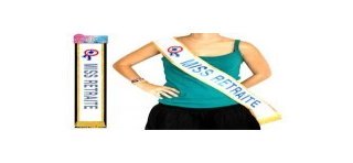 Sciarpa "Miss retraite" blu