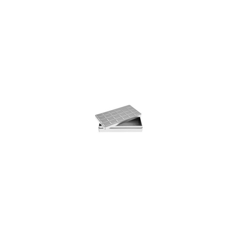 Tablette chocolat métalissée, argent, 1 pièce Tablette chocolat métalissée, argent, 1 pièce
