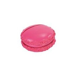Marque place macaron fuchsia, sachet de 2 pces