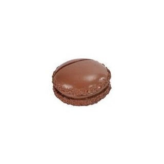 Marque place macaron chocolat, sachet de 2 pces
