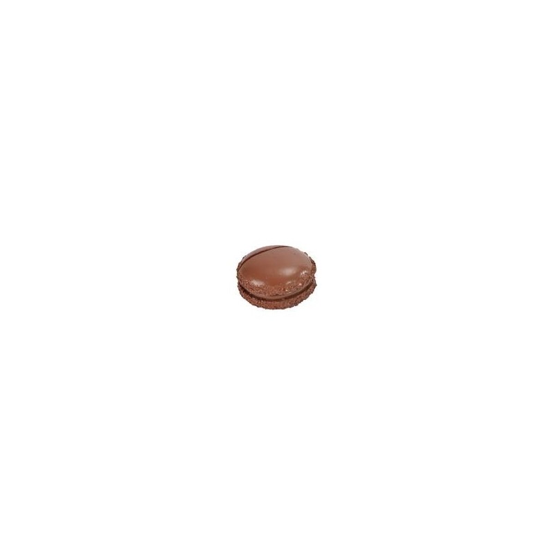 Marque place macaron chocolat, sachet de 2 pces