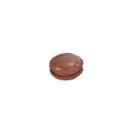 Marque place macaron chocolat, sachet de 2 pces