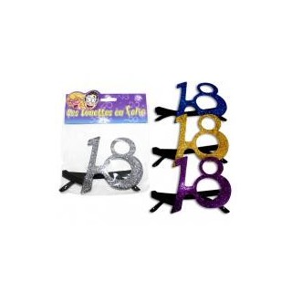 Lunettes anniversaire 18 ans