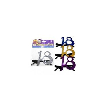 Lunettes anniversaire 18 ans