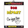 Tee-shirt on signe bon départ Tee-shirt on signe bon départ